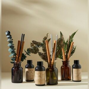 NEW Holiday Botanical Bouquet Diffuser In Amber Woods, Anthropologie | Home